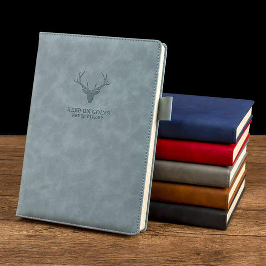 A5 Thick Leather Notebook
