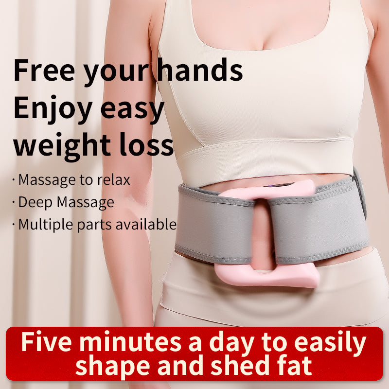 Full-Body Fascia Ring Massager with Belt for Fat Burning & Shaping