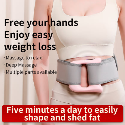 Full-Body Fascia Ring Massager with Belt for Fat Burning & Shaping