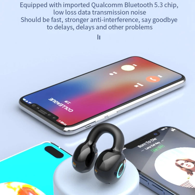 Single Ear Clip-On Headset