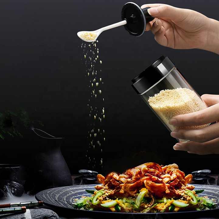 Seasoning Jar with Spoon 10pcs