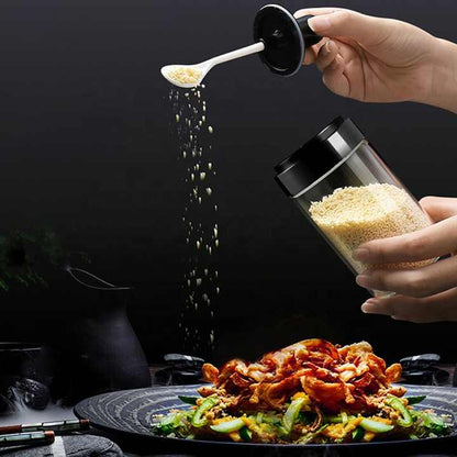 Seasoning Jar with Spoon 10pcs
