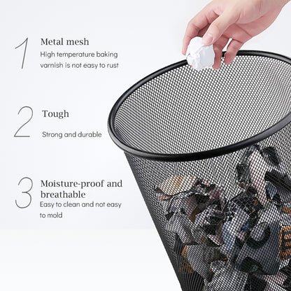Metal Wire Mesh Waste Basket