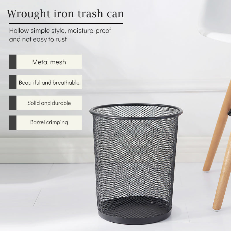 Metal Wire Mesh Waste Basket