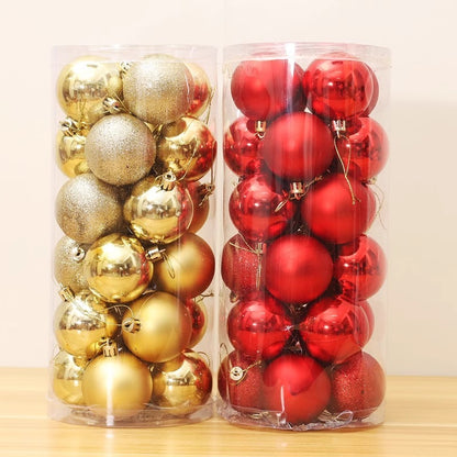 20pcs Set Christmas Balls Ornaments