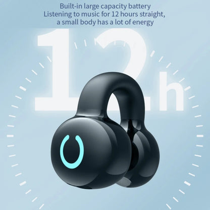 Single Ear Clip-On Headset