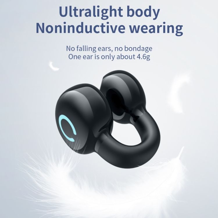 Single Ear Clip-On Headset