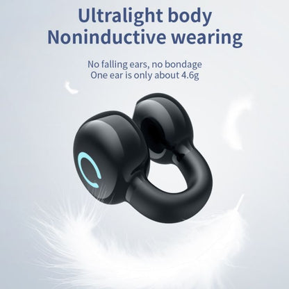 Single Ear Clip-On Headset