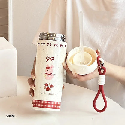 Kawaii Stainless Steel Tumblers 500ml