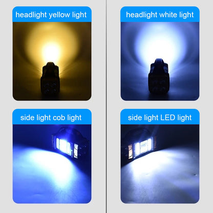 USB Rechargeable Solar LED Flashlight with 4 Lighting Modes