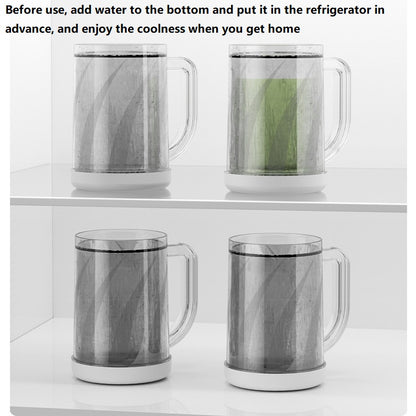 Double Layer Freezing Beer Mug
