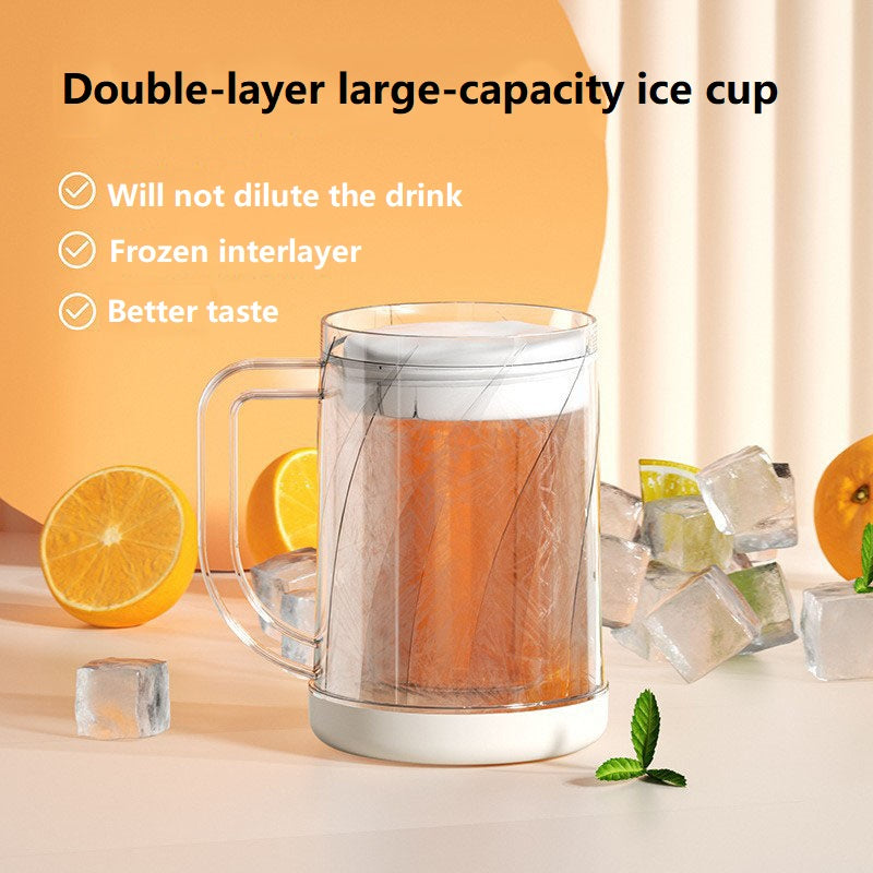 Double Layer Freezing Beer Mug