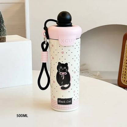 Kawaii Stainless Steel Tumblers 500ml