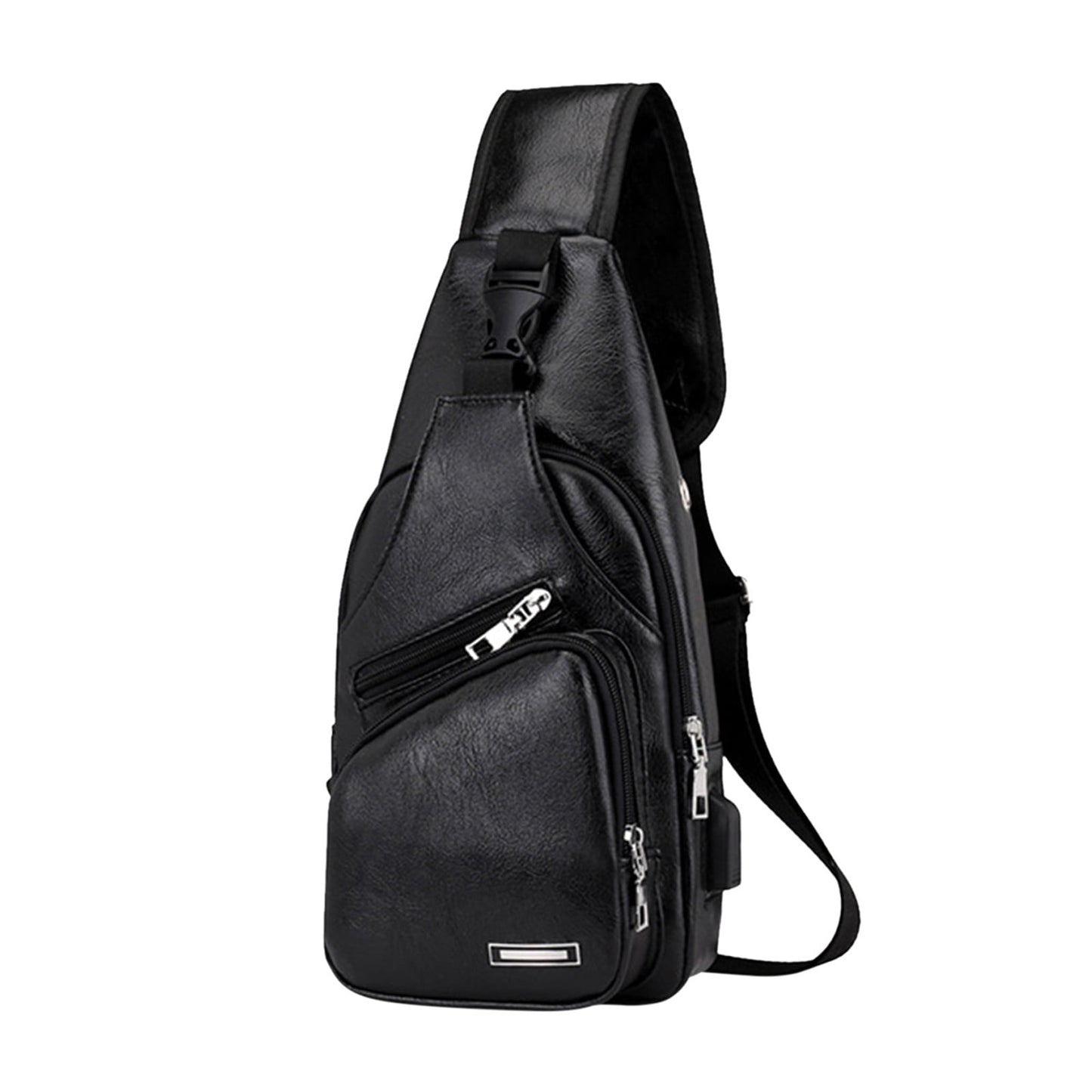 Men's Leather Chest Bag
