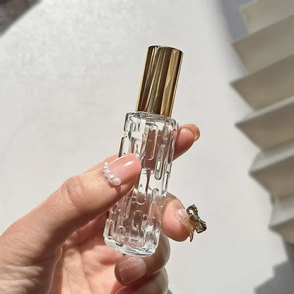 10ml Diamond Facet Mini Perfume Refillable Glass Bottle