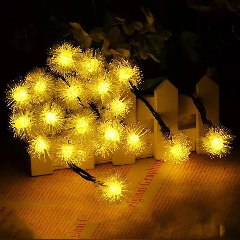 30 LED Solar Christmas Lights
