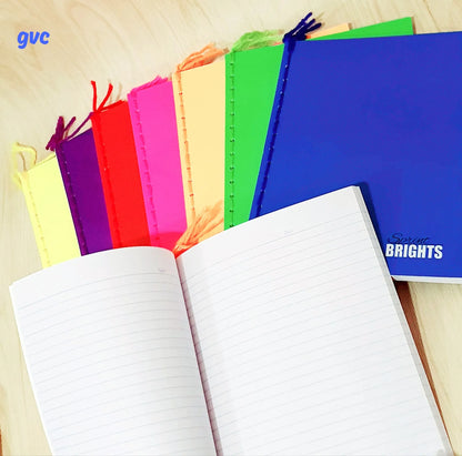 10pcs Assorted Color Writing-Yarn-Spiral All Level Notebook Set
