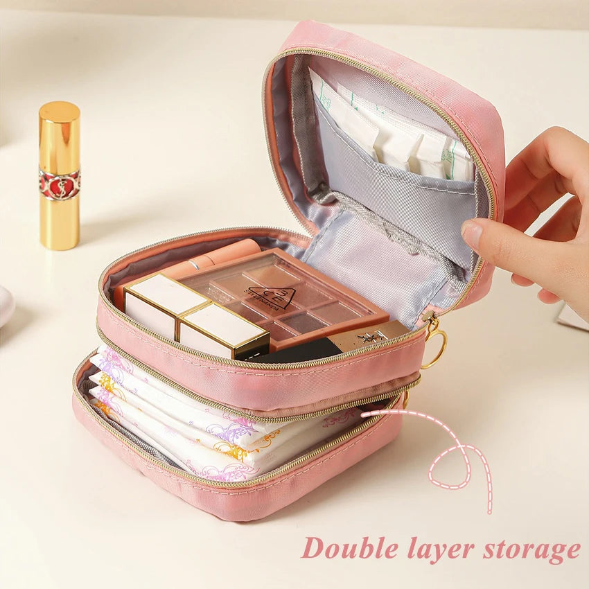 Double Layer Storage Pouch