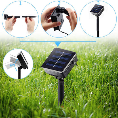 20 LED Solar Christmas String Lights