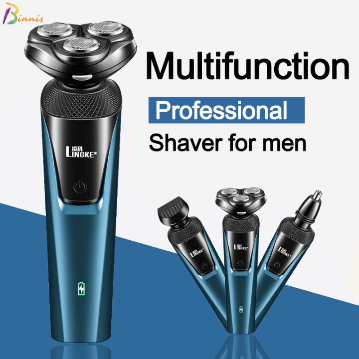 3 In 1 USB Rechargeable Shaver For Men