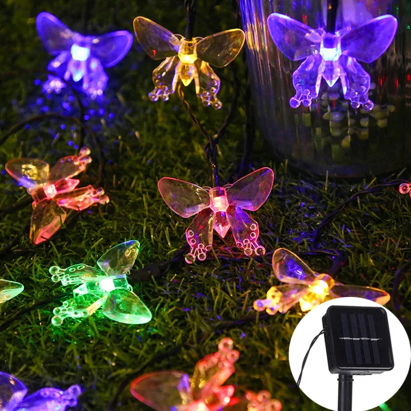 30 LED Solar Christmas Lights