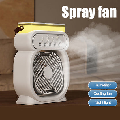Humidifier Cooling Mist Fan with Night Light