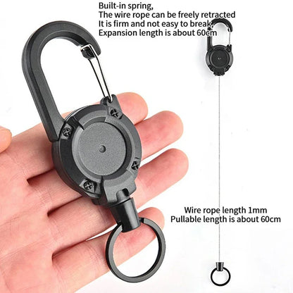 Anti-theft Retractable Keychain