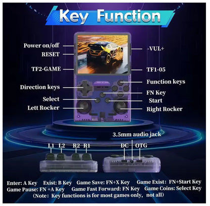 R40S Pro Handheld Retro Gaming Console