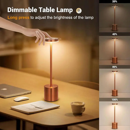 LED Metal Table Lamp