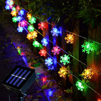 30 LED Solar Christmas Lights