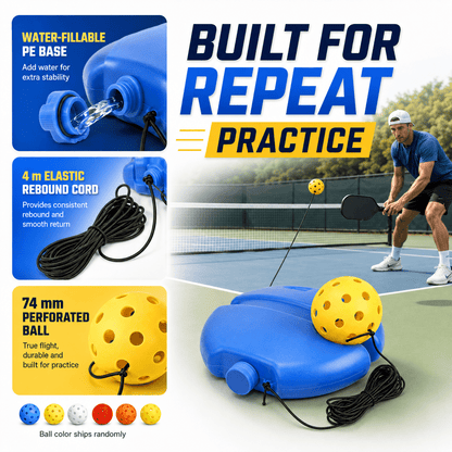 Solo Pickleball Rebound Trainer