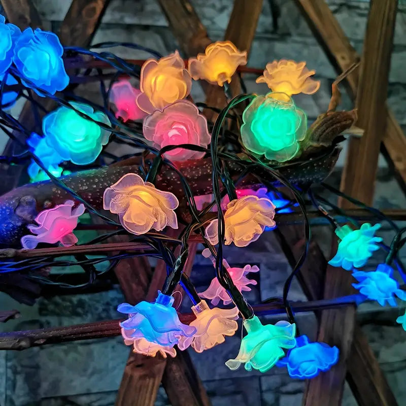 20 LED Solar Christmas String Lights