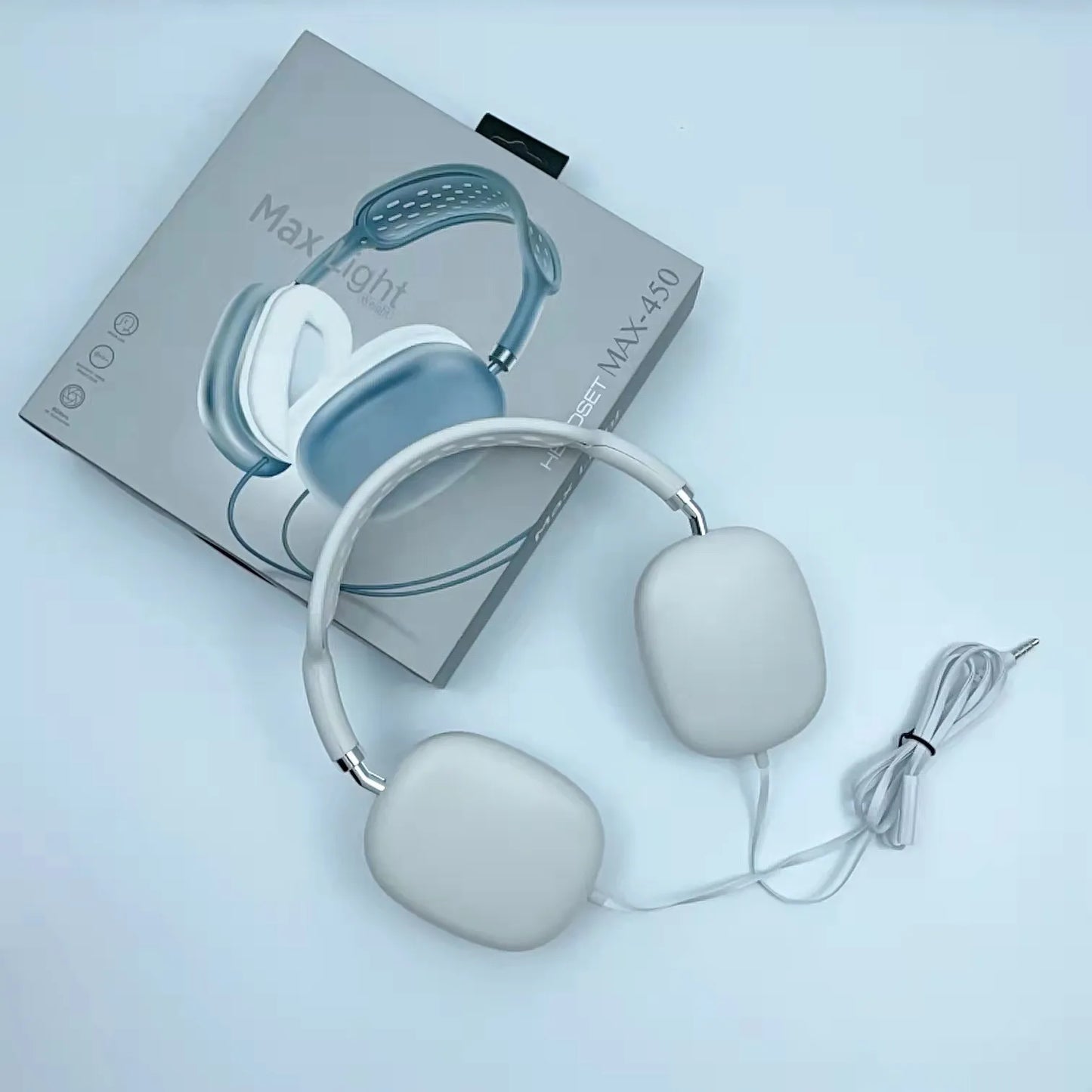 Max-450 Headphones with Built-In Mic