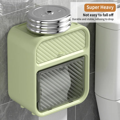 Wall Mounted Tissue Holder & Storage Box