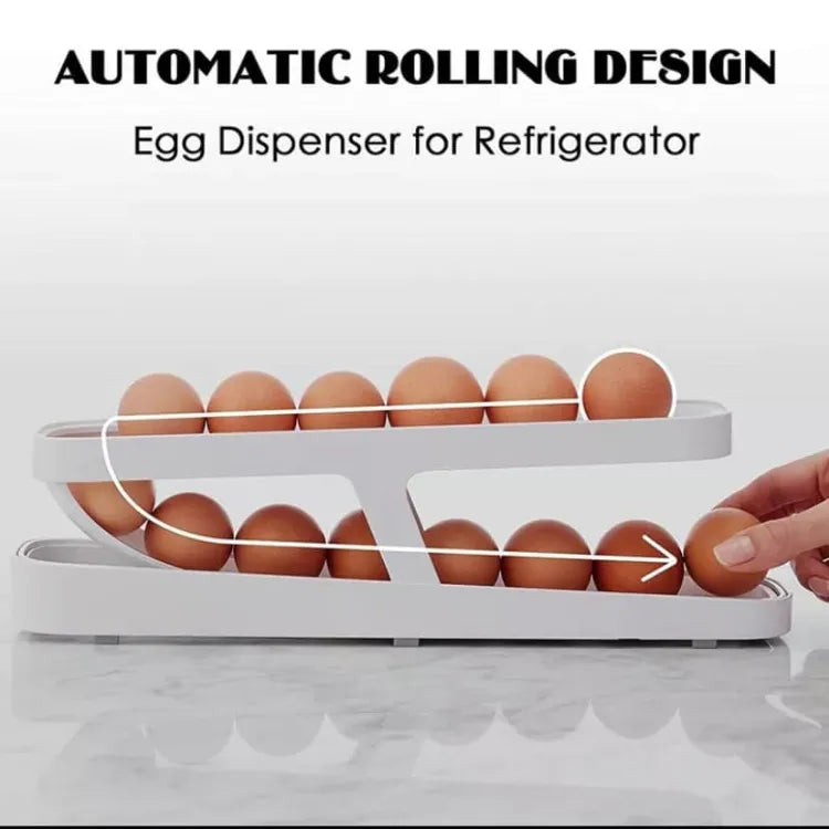 2 Tier Automatic Rolling Egg Dispenser