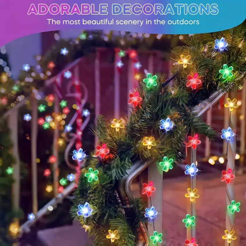 30 LED Solar Christmas Lights