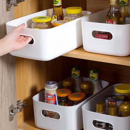 Plastic Storage Basket Organizer