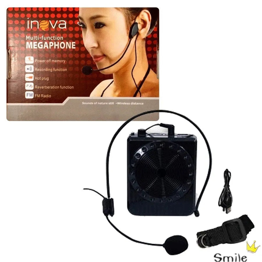 K150 Multi-Function Megaphone Lapel Speaker