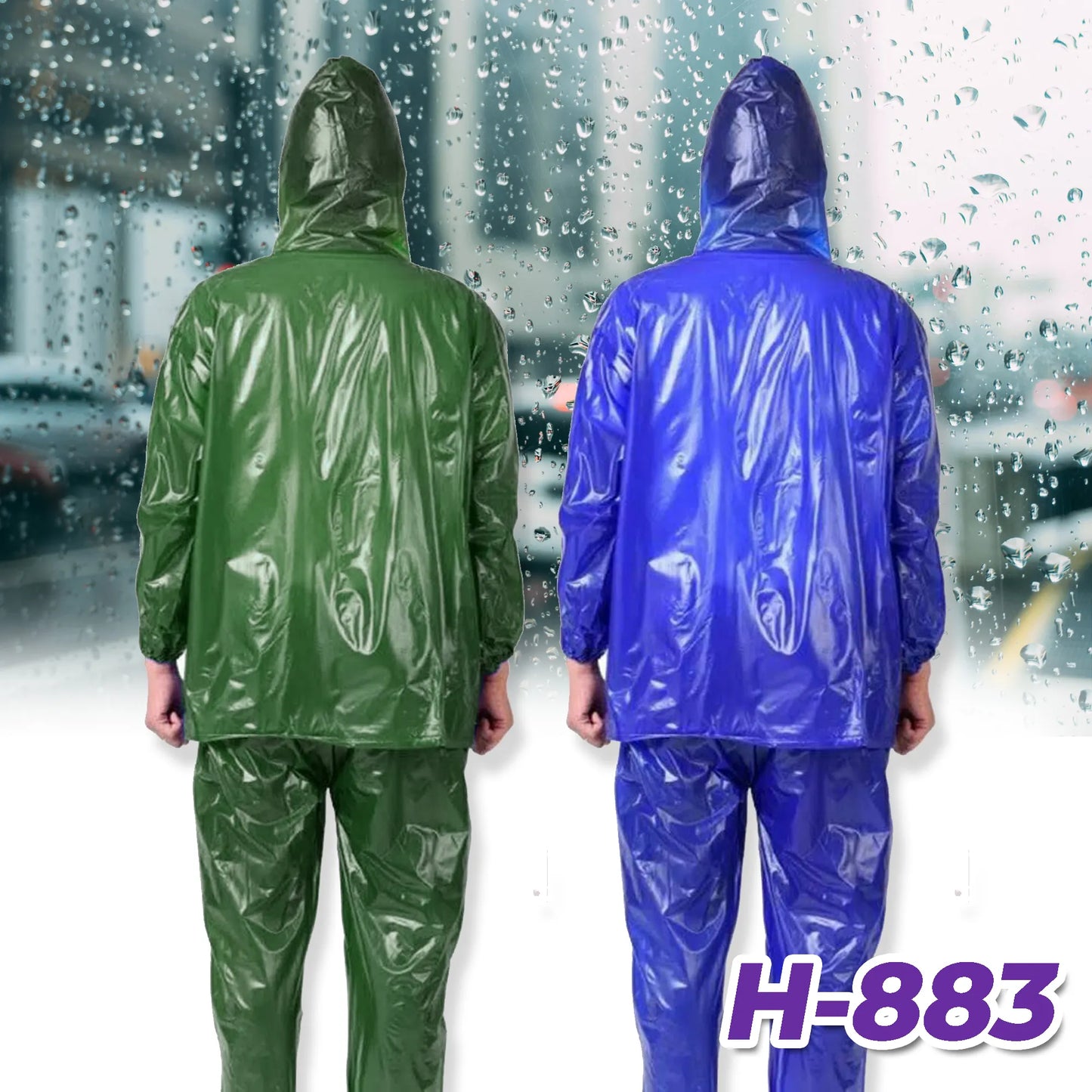 Unisex Pants and Jacket Raincoat Set