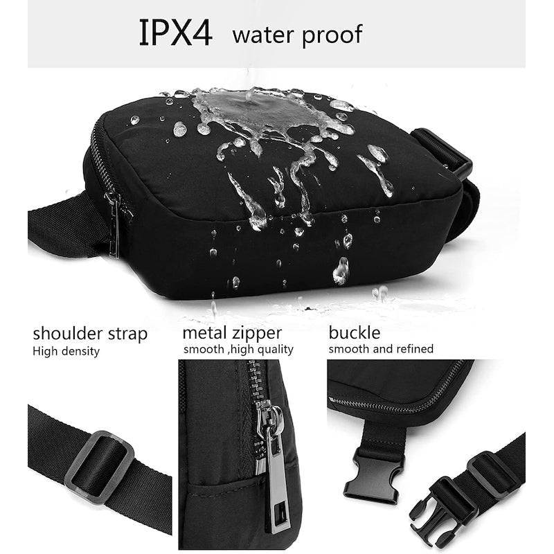 UNISEX Nylon Waterproof Belt Chest Bag