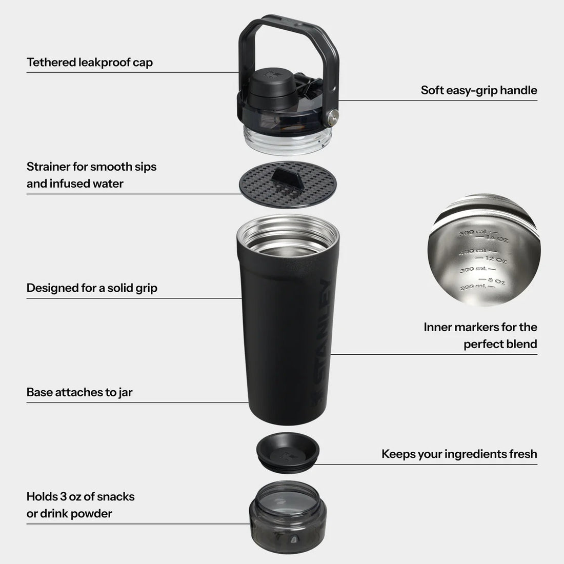 Activate Shaker Bottle  20oz