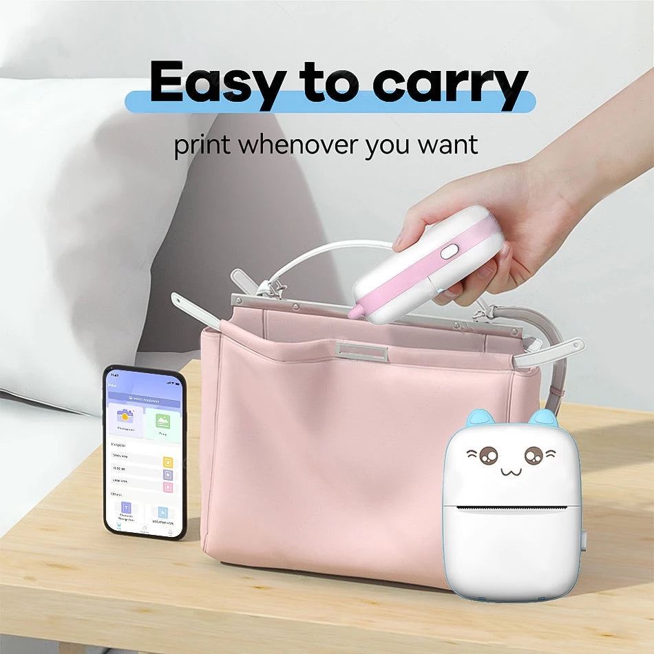 Mini Portable Bluetooth Thermal Printer