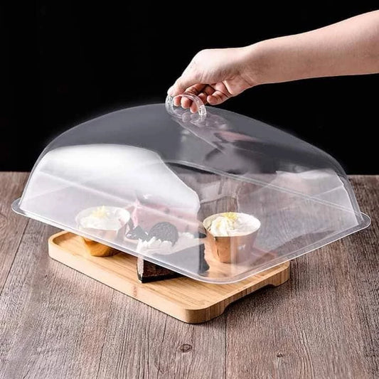 Transparent Rectangular Food Cover