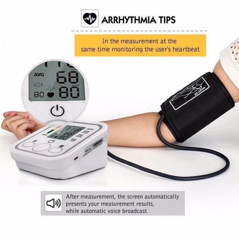 Electronic Blood Pressure Monitor Arm type