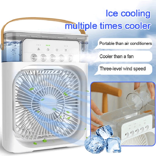 Trending Portable Cooling Mist Fan Air Conditioner Humidifier