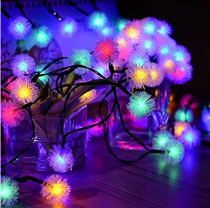 30 LED Solar Christmas Lights