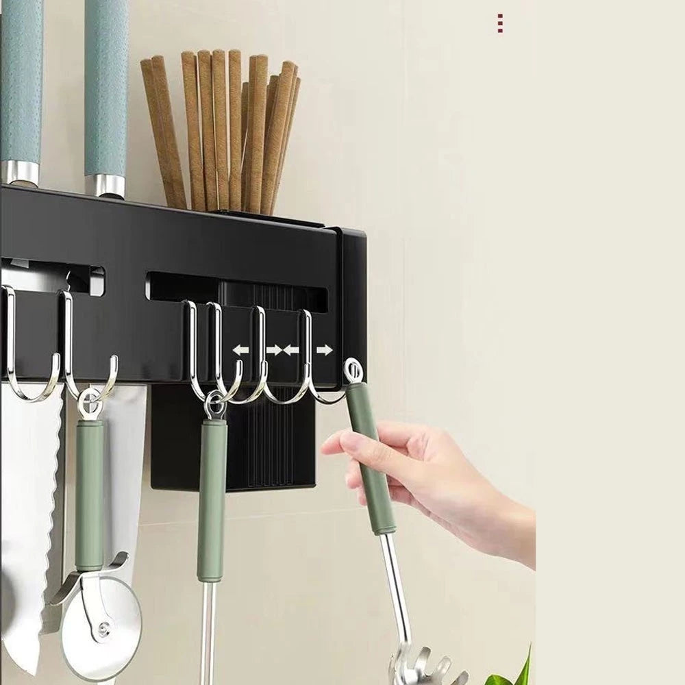 Kitchen Knife & Utensil Organizer Rack