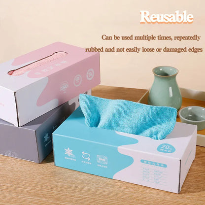 BUY 1 GET! 20pcs/Box Disposable Microfiber Cleaning Cloth