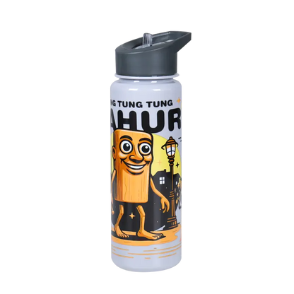 Tung Tung Sahur Water Bottle for Kids 800ml