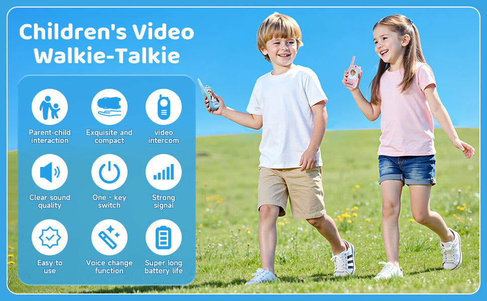 Kids Smart Video Walkie Talkie